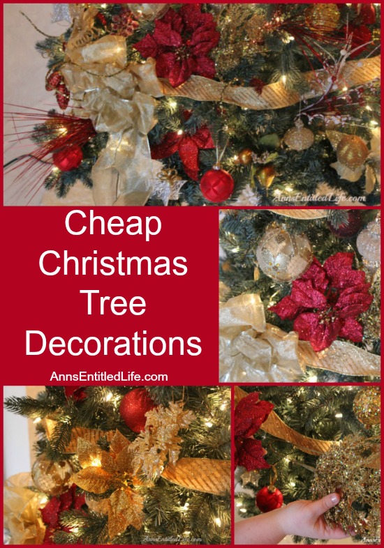 ... holiday decor, here are some Cheap Christmas Tree Decorations and