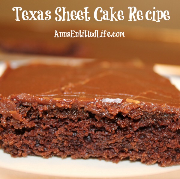 Texas Sheet Cake Recipe With Sour Cream Texas Sheet Cake Recipe With Sour Cream