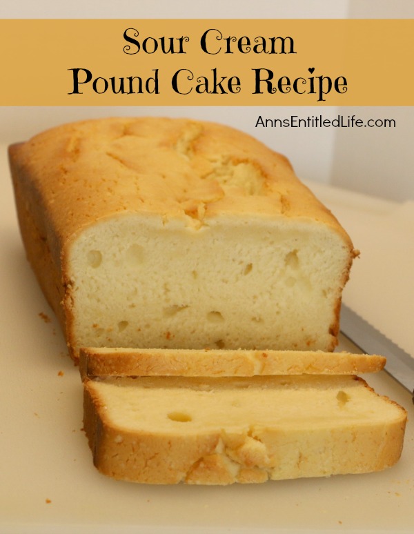 What is a recipe for sour cream pound cake?