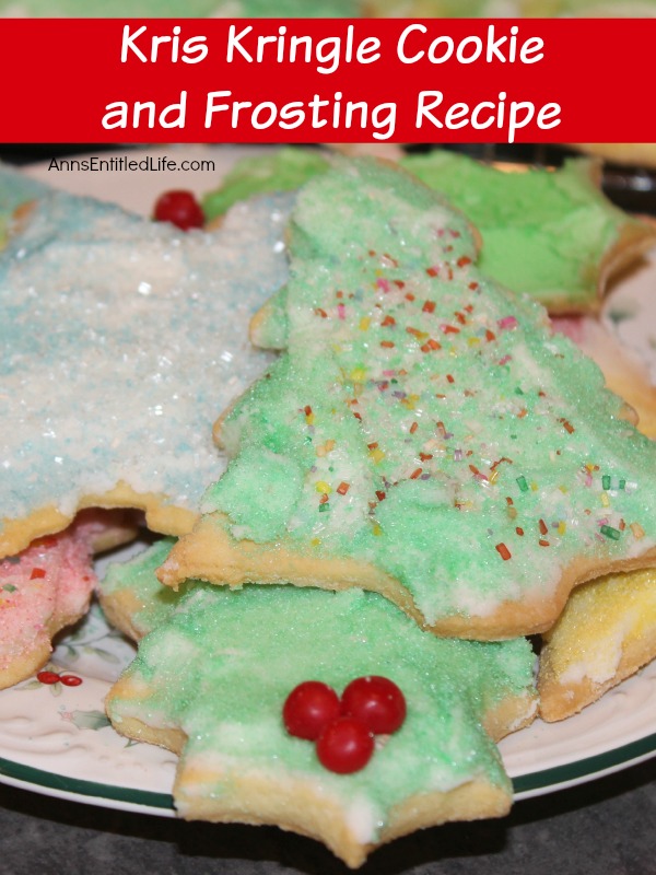 Kris Kringle Cookie and Frosting Recipe