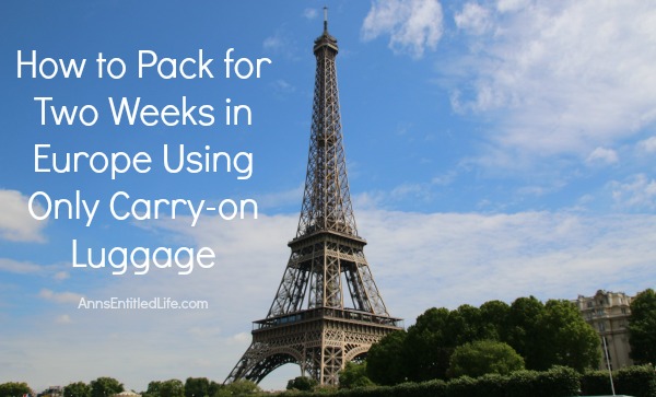 What do you think? WHY CARRY-ON ONLY?