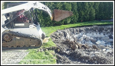 Filling In An In-ground Pool