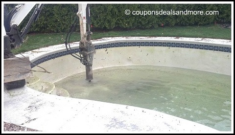 Filling In An In-ground Pool
