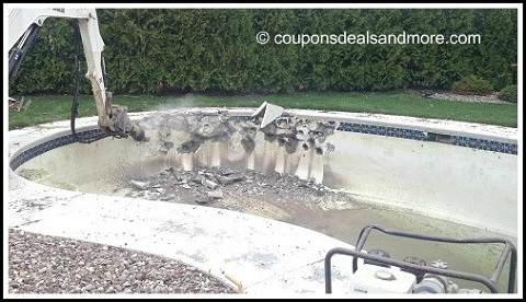 Filling In An In-ground Pool