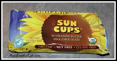 Sun Cups - an Alternative to Peanut Butter Cups