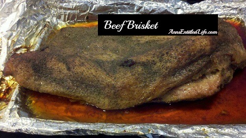 Beef Brisket Recipe. This is our family Beef Brisket Recipe. It is melt in your mouth terrific! We make this a few times a year, usually for gatherings and then we have leftovers. It also freezes very well for meals and sandwiches at a later date.