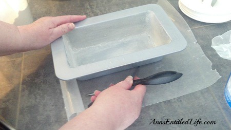 How To Grease and Flour A Baking Pan. Easy to  follow, step-by-step instructions on how to grease and flour a baking pan so your cake will not stick after being baked!
