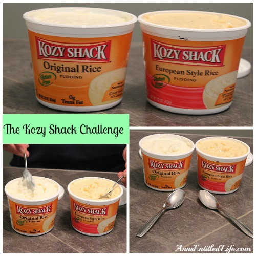 The Kozy Shack Challenge