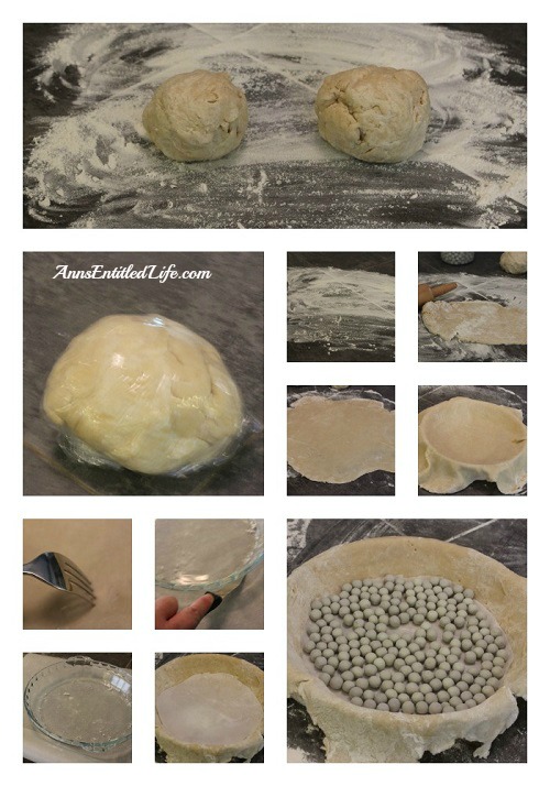 Easy Pie Crust Dough Recipe. This slightly sweet, easy to make pie dough is great with all types of pies.  Cook just the pie crust to use with cream pies, or use the dough uncooked with fruit or meat pies.