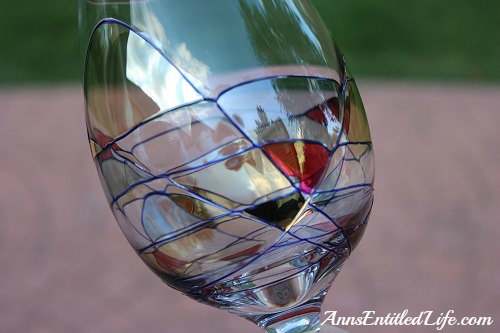 Hand Blown Glassware: Beautiful Hand Blown Crystal Wine and Cocktail Glasses