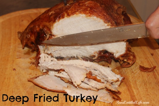 How To Deep Fry a Turkey; simple step by step instructions on how to deep fry a turkey!