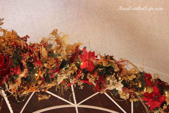 Decorating A Banister For The Holidays