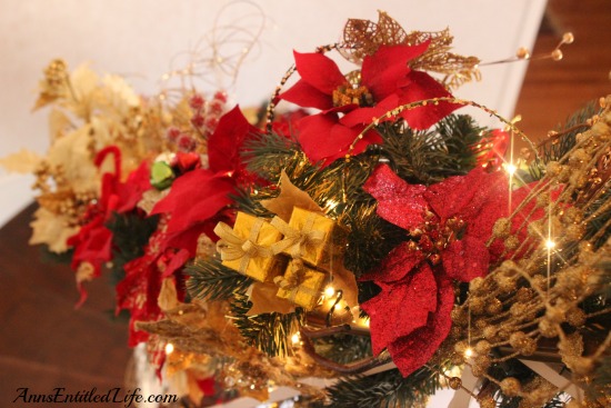 Decorating A Banister For The Holidays