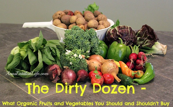 The Dirty Dozen - What Organic Fruits and Vegetables You Should and Shouldn't Buy