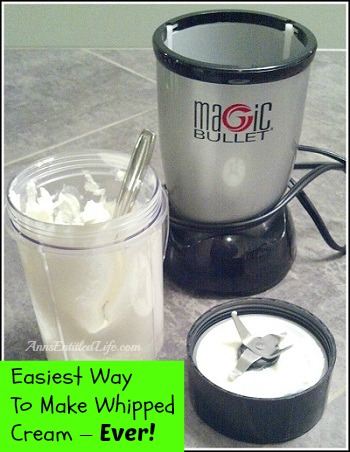 How to Make Whipped Cream in a Blender