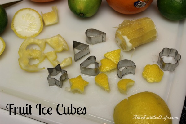 Fruit Ice Cubes