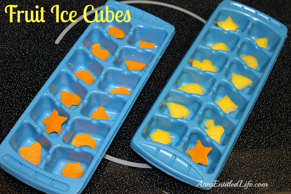 Fruit Ice Cubes