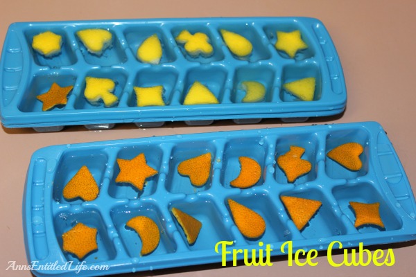 Fruit Ice Cubes