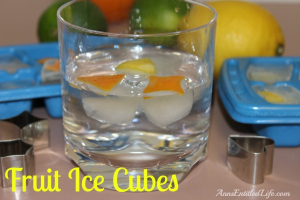 Fruit Ice Cubes