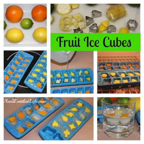 Fruit Ice Cubes