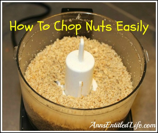 How To Chop Nuts Easily