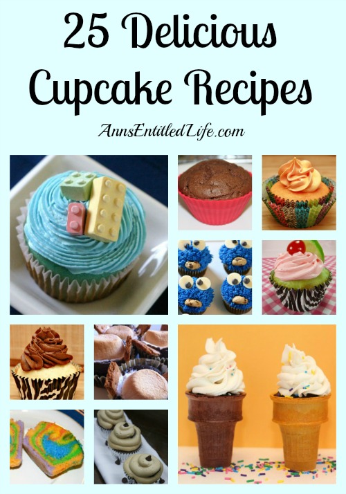 25 Delicious Cupcake Recipes. Here are 25 Delicious Cupcake Recipes, perfect for the lunchbox, an after school snack, dessert or an evening treat! If you have a sweet tooth, these are sure to please!