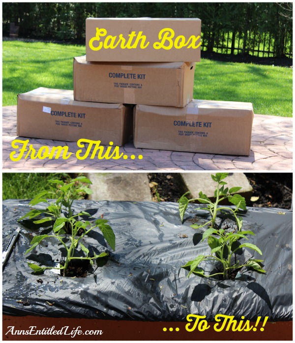 Earth Box Set-up. Step by step tutorial instructions on how to set up an earth box, perfect for container gardening.