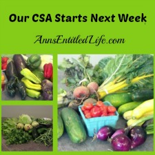 Our CSA Starts Next Week