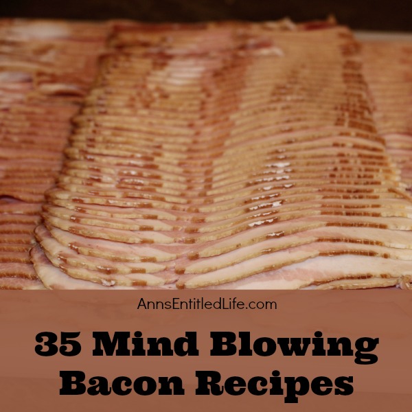 35 Mind Blowing Bacon Recipes. Bacon Makes Everything Better: bacon isn't just for breakfast anymore! From bacon roses to bacon cupcakes to bacon pancakes, these sweet and savory bacon lunch, dinner and dessert recipes are simply mind blowing! 