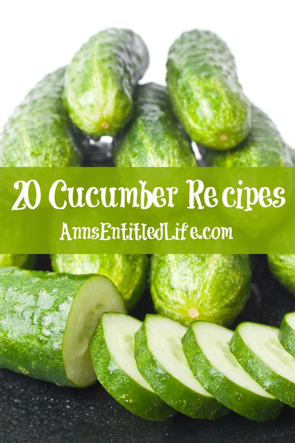 20 Cucumber Recipes. Crunchy, fresh cucumbers are amazingly versatile. Reach beyond summer salads with these unique and refreshing 20 Cucumber Recipes.