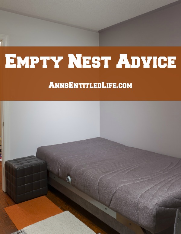 Empty Nest Advice. Is your son or daughter off to college in a few weeks? Will you be throwing a party? Or crying real tears as they leave home for what is probably (hopefully!), for good? You may need some advice on how on how to handle the emotions that come when your child moves out (from another parent!)