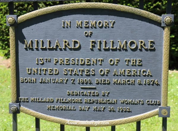 Grave, President Millard Fillmore