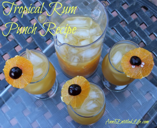 Tropical Rum Punch Recipe