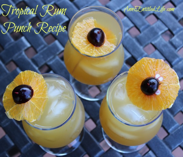 Tropical Rum Punch Recipe