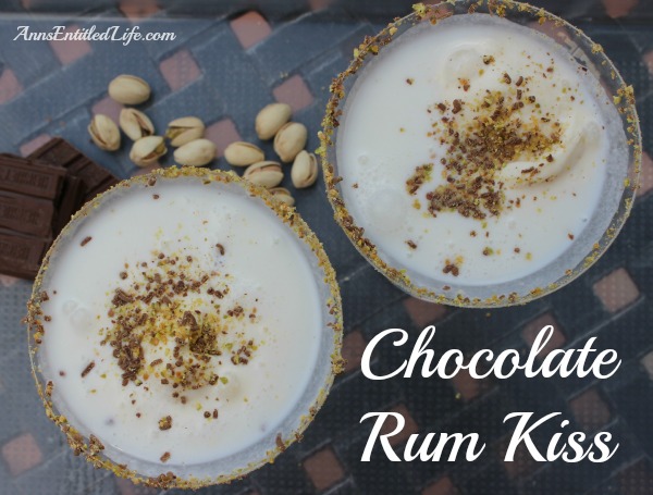 Chocolate Rum Kiss. A creamy, smooth and delicious rum cocktail featuring Captain Morgan White Rum. This Chocolate Rum Kiss Cocktail is a decadent drink that makes any occasion special.