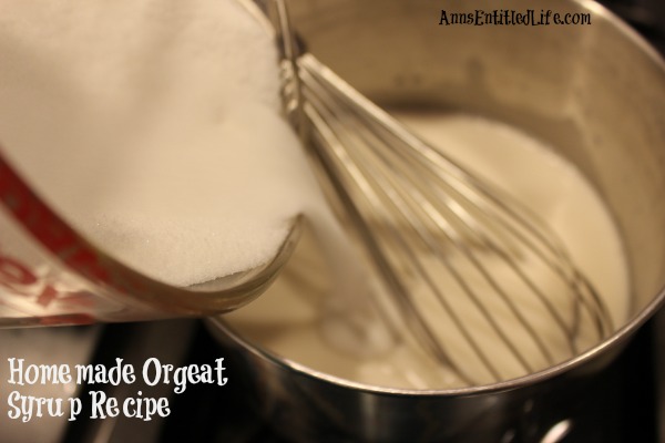 Homemade Orgeat Syrup Recipe