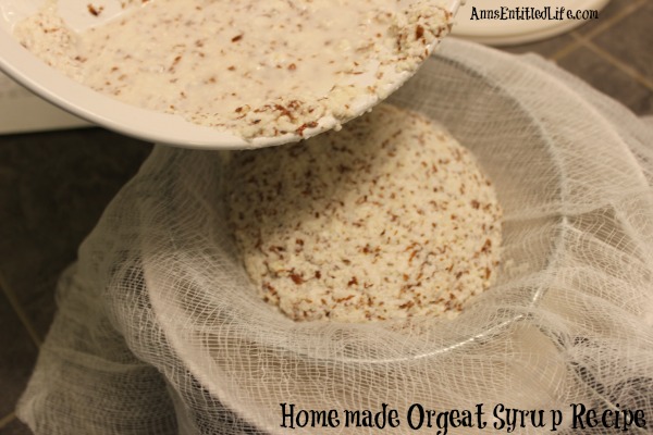 Homemade Orgeat Syrup Recipe