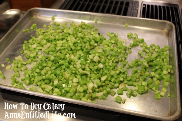 How To Dry Celery