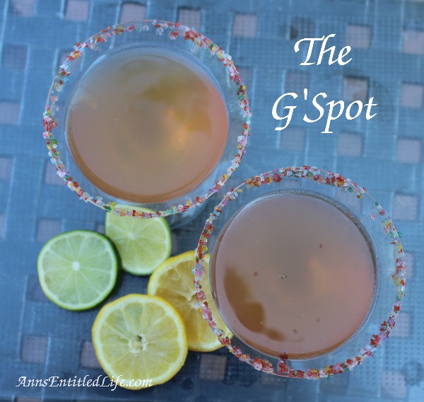 The G'Spot Cocktail Recipe. The G'Spot: a sweet tart cocktail make with Chambord and G'Vine Floraison Gin.
