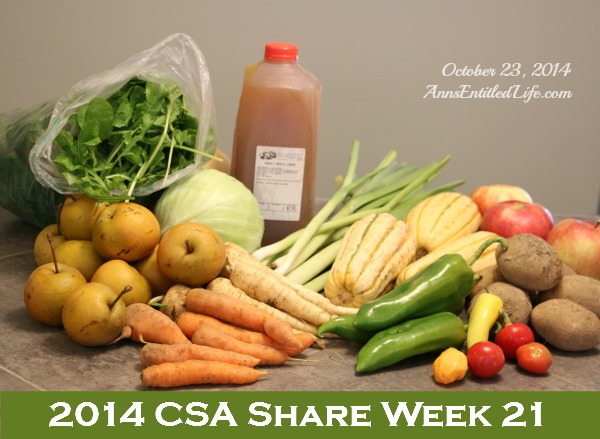 2014 CSA Share Week 20