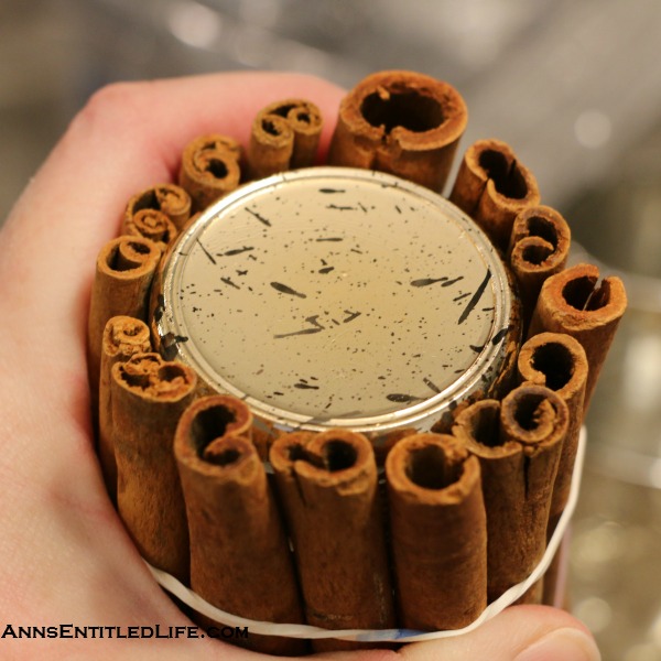 Christmas Craft: Cinnamon Stick Votives