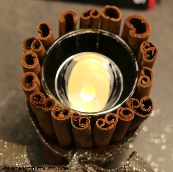 Christmas Craft: Cinnamon Stick Votives