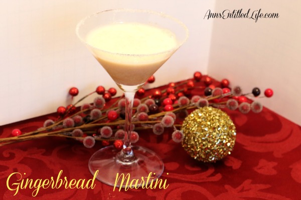 Gingerbread Martini. This Gingerbread Martini recipe is a festive holiday cocktail that tastes just like gingerbread.