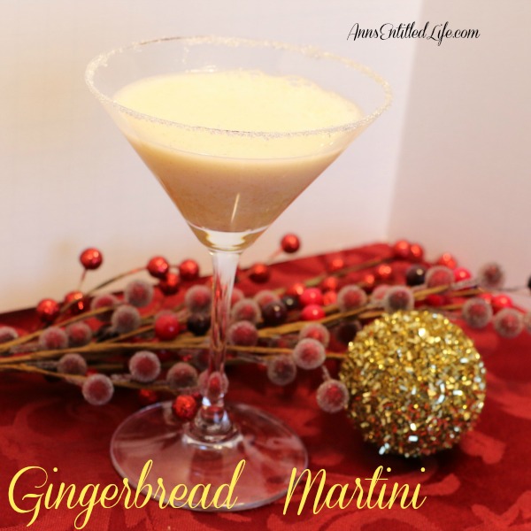Gingerbread Martini. This Gingerbread Martini recipe is a festive holiday cocktail that tastes just like gingerbread.