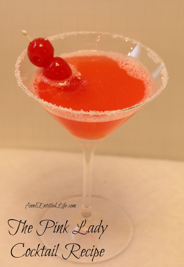 The Pink Lady Cocktail Recipe