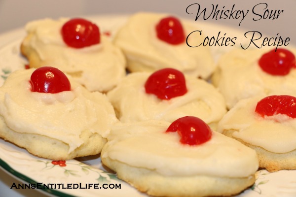 Whiskey Sour Cookies Recipe. The great taste of a classic Whiskey Sour Cocktail in cookie form with this wonderful and easy to make Whiskey Sour Cookies Recipe.