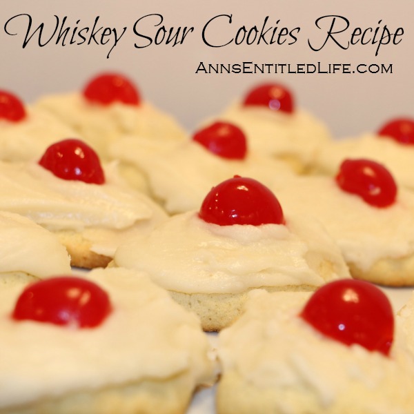 Whiskey Sour Cookies Recipe. The great taste of a classic Whiskey Sour Cocktail in cookie form with this wonderful and easy to make Whiskey Sour Cookies Recipe.