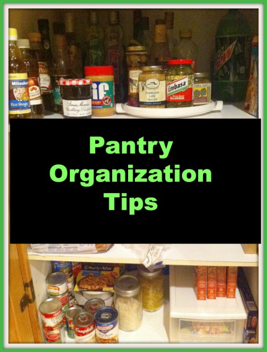 Closet and Pantry Organization Tips