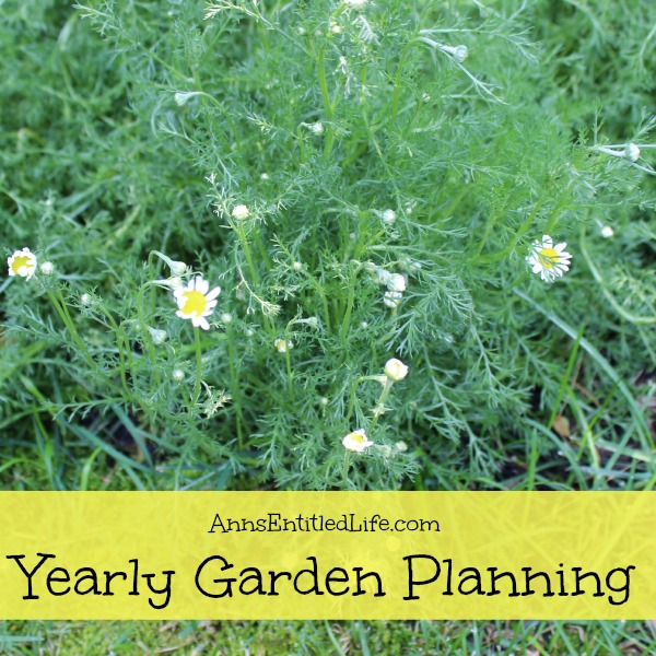 Yearly Garden Planning