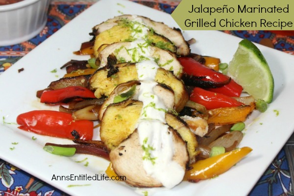 Jalapeno Marinated Grilled Chicken Recipe